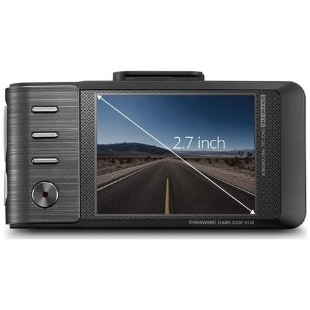 Thinkware X550 Full HD 2 ch Dash Cam with 32GB Micro SD Card - GPS Hardwire Kit