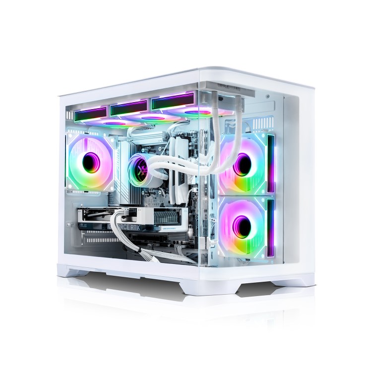 AWD IT Arc White AMD Ryzen 5 7600 RTX 4060 16GB DDR5 RAM 1TB NVME SSD Windows 11 Gaming PC