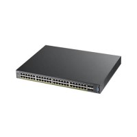 Zyxel XGS2210-52HP 48-Port Layer 2 Managed Stackable Gigabit PoE+ Switch