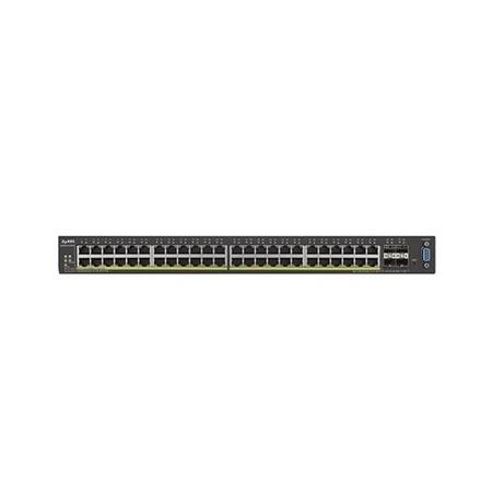 Zyxel XGS2210-52HP 48-Port Layer 2 Managed Stackable Gigabit PoE+ Switch