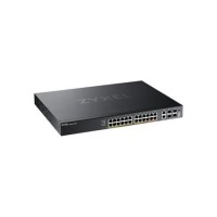 Zyxel XGS2220-30HP NebulaFlex Pro 24-Port Layer 3 Managed Rackmount Gigabit PoE+ Switch