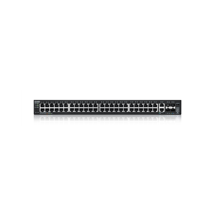 Zyxel XGS2220-54 NebulaFlex Pro 48-Port Layer 3 Managed Rackmount Gigabit Switch