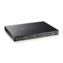 XGS2220-54HP-GB0101F Zyxel XGS2220 Series 48-Port Gigabit Ethernet PoE L3 Rack-mountable Managed Switch