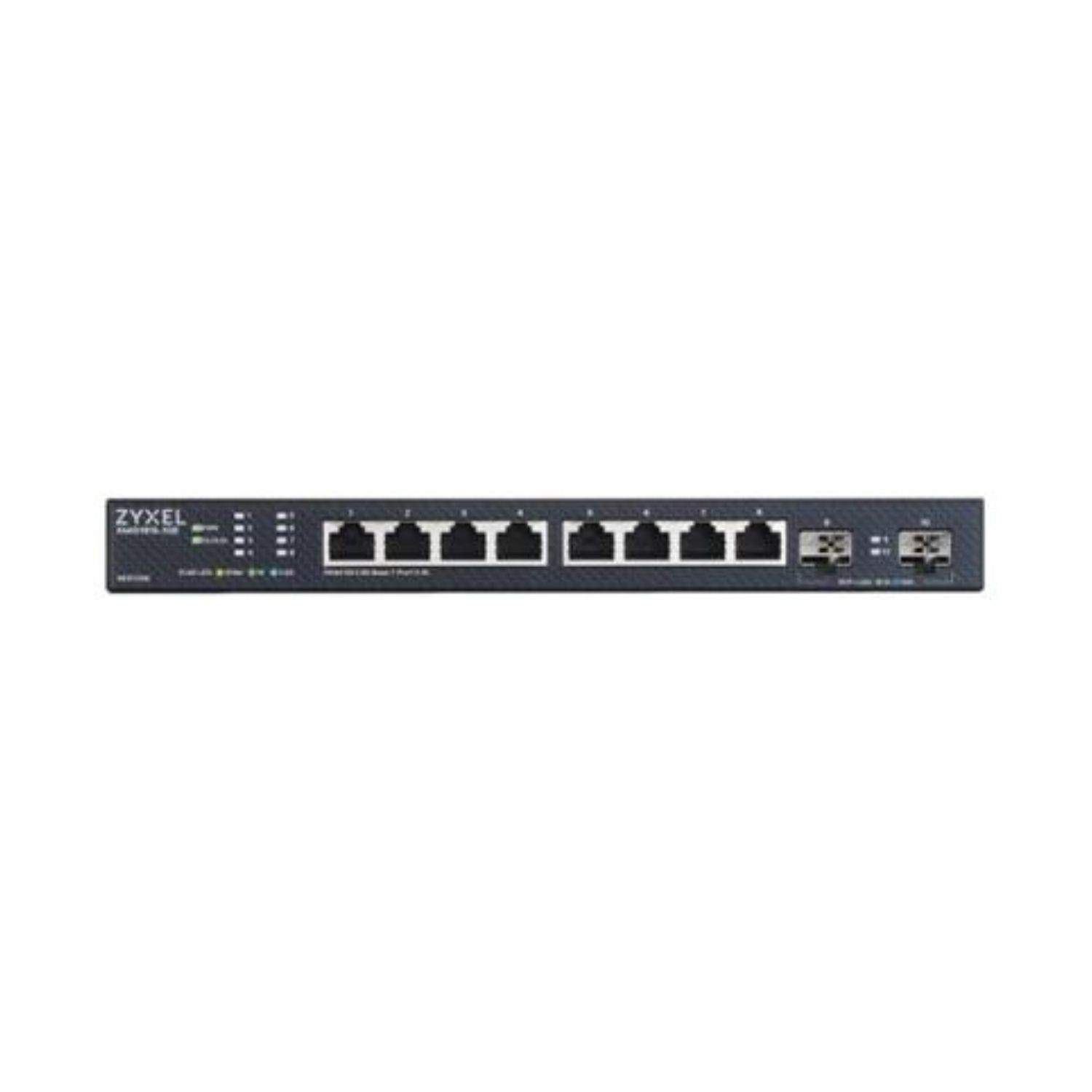 Zyxel Grey Xmg1915-10E 8-Port Gigabit Ethernet L2 Rack-Mountable Managed Switch