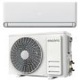 electriQ Easy-Fit 12000 BTU A++ WiFi Smart Wall Mounted Air Conditioner with Heat Pump - 4m Pipe Kit Included