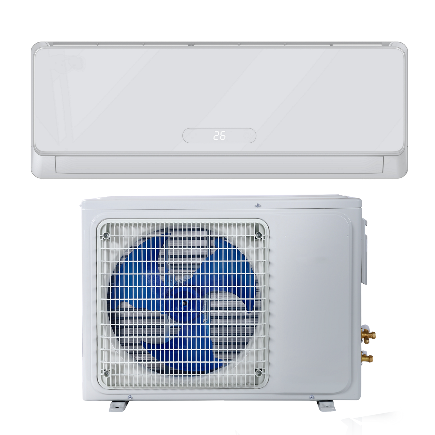 Wall Mounted Air Conditioning Unit with 5 years warranty easy-fit DC Inverter Wall Split Air Conditioner with 5 meters pipe kit 12000 BTU Smart WiFi A+ 