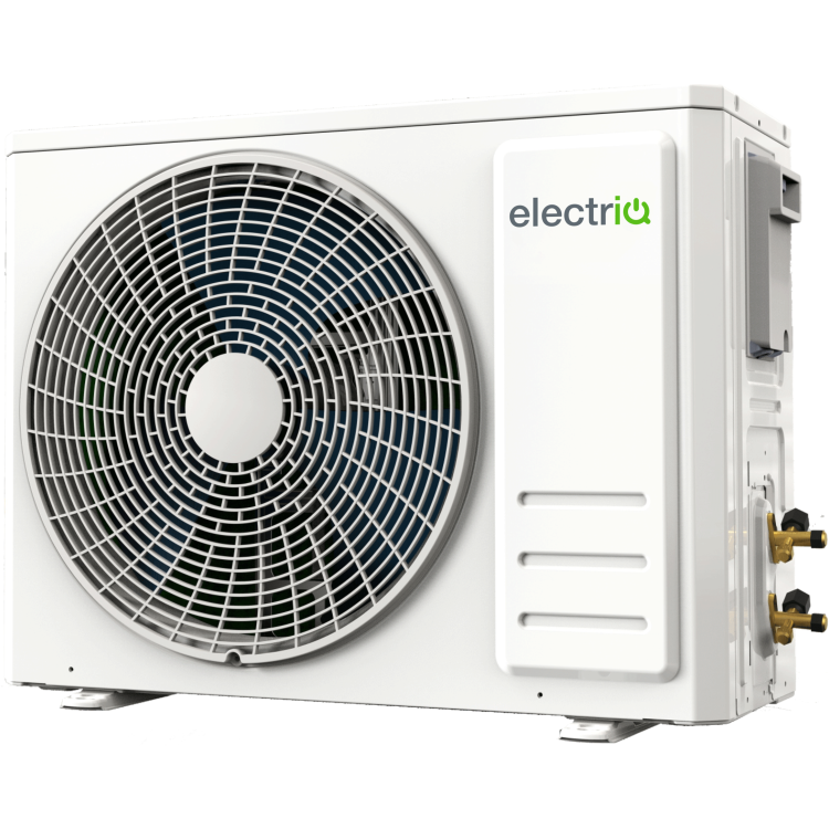 electriQ Easy-Fit 12000 BTU A++ WiFi Smart Wall Mounted Air Conditioner with Heat Pump - 4m Pipe Kit Included