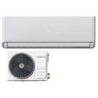 electriQ 18000 BTU Hitachi Powered Smart Wall Mounted Split Air Conditioner with Heat Pump 5 meters pipe kit and 5 