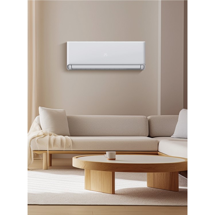 electriQ 18000 BTU Hitachi Powered Smart Wall Mounted Split Air Conditioner with Heat Pump 5 meters pipe kit and 5 