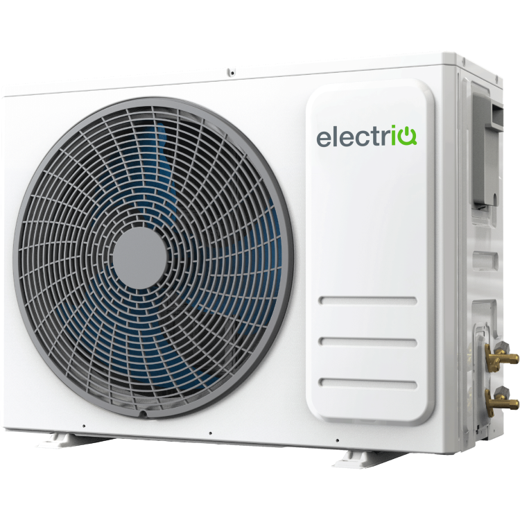 electriQ 18000 BTU Hitachi Powered Smart Wall Mounted Split Air Conditioner with Heat Pump 5 meters pipe kit and 5 