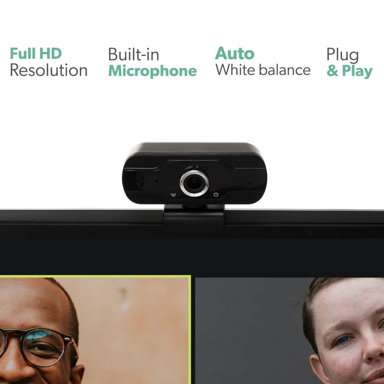 electriQ 1080p Full HD Webcam
