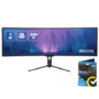 GRADE A2 - electriQ 49" VA 5K 240Hz 1ms Super UltraWide Curved Gaming Monitor