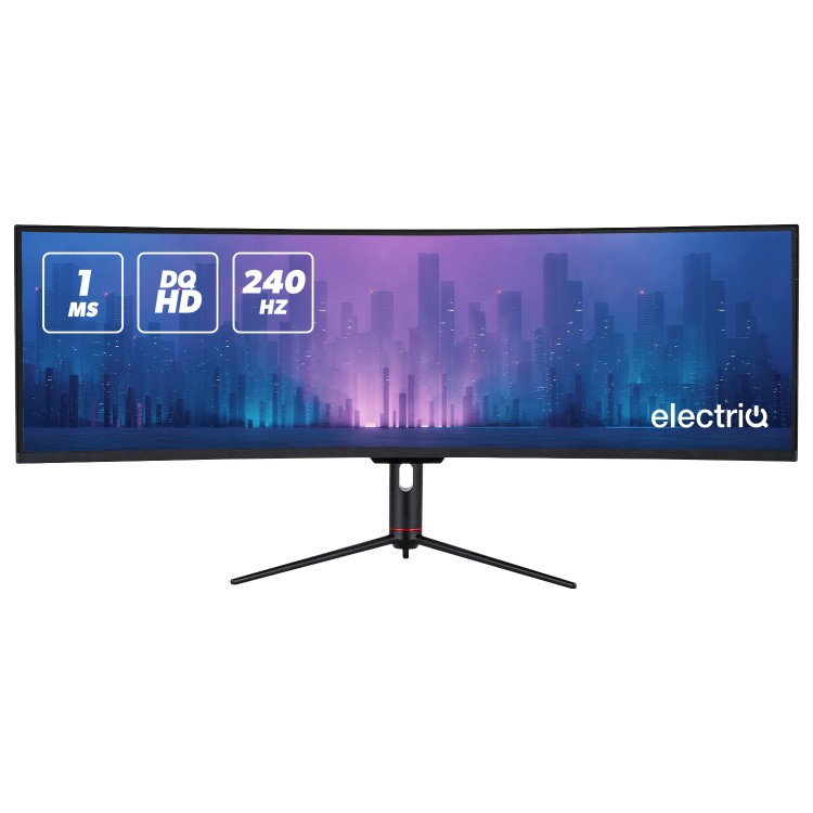 GRADE A2 - electriQ 49" VA 5K 240Hz 1ms Super UltraWide Curved Gaming Monitor