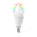 electriQ Dimmable Smart Colour Wifi Candle LED Bulb with E14 screw ending - Alexa & Google Home compatible