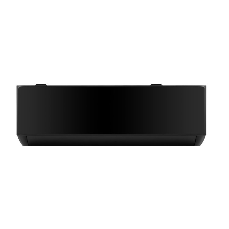 electriQ iQool Multi-Split 2 x 12000 BTU Smart Wall Mounted Air Conditioner with Heat Pump - Pipe Kits Included - Black