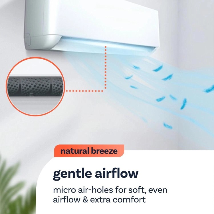 electriQ iQool Multi-Split 3 x 9000 BTU Smart Wall Mounted Split Air Conditioner with Heat Pump - Pipe Kits Included