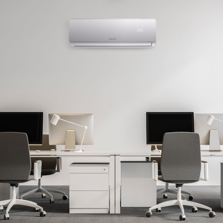 electriQ iQool Multi-Split 3 x 9000 BTU Smart Wall Mounted Air Conditioner with Heat Pump - Pipe Kits Included