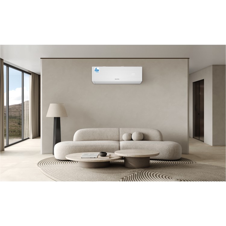 electriQ iQool Multi-Split 3 x 9000 BTU Smart Wall Mounted Air Conditioner with Heat Pump - Pipe Kits Included