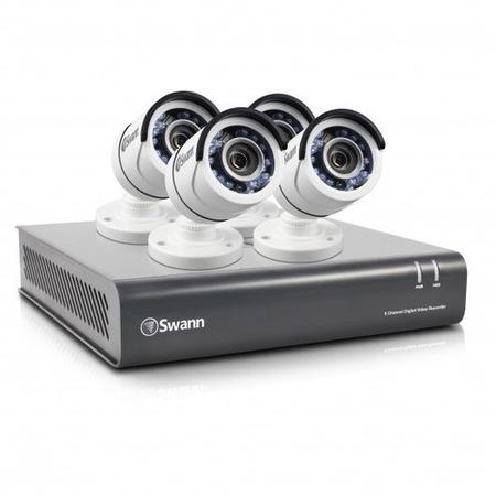 Box Open Swann DVR8-4550 8 Channel HD 1080p Digital Video Recorder with 4 x PRO-T853 1080p Cameras & 2TB Hard Drive