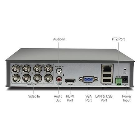 Box Open Swann DVR8-4550 8 Channel HD 1080p Digital Video Recorder with 4 x PRO-T853 1080p Cameras & 2TB Hard Drive
