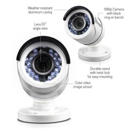 Box Open Swann DVR8-4550 8 Channel HD 1080p Digital Video Recorder with 4 x PRO-T853 1080p Cameras & 2TB Hard Drive