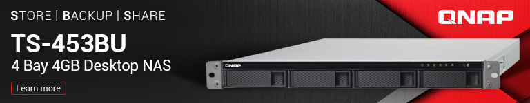 QNAP TS-453BU 4 Bay 4GB Desktop NAS server