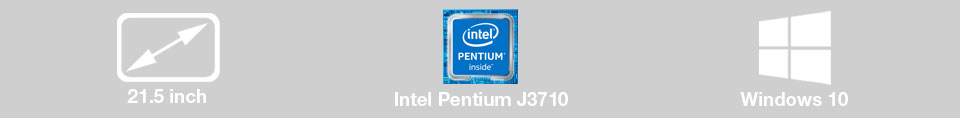 Windows 10, Intel Pentium J3710