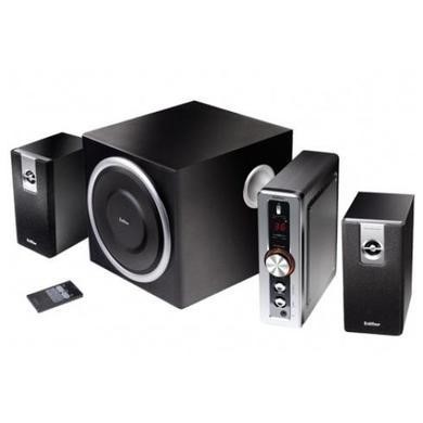 Edifier C2 Plus Multimedia Audio Speaker System With External Amplifier  Black