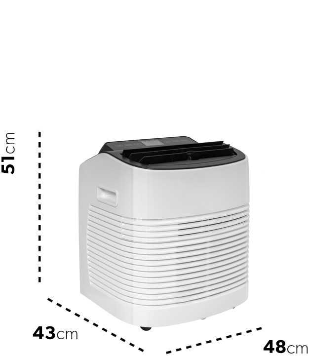 electriQ Ecoslient10 dimensions.